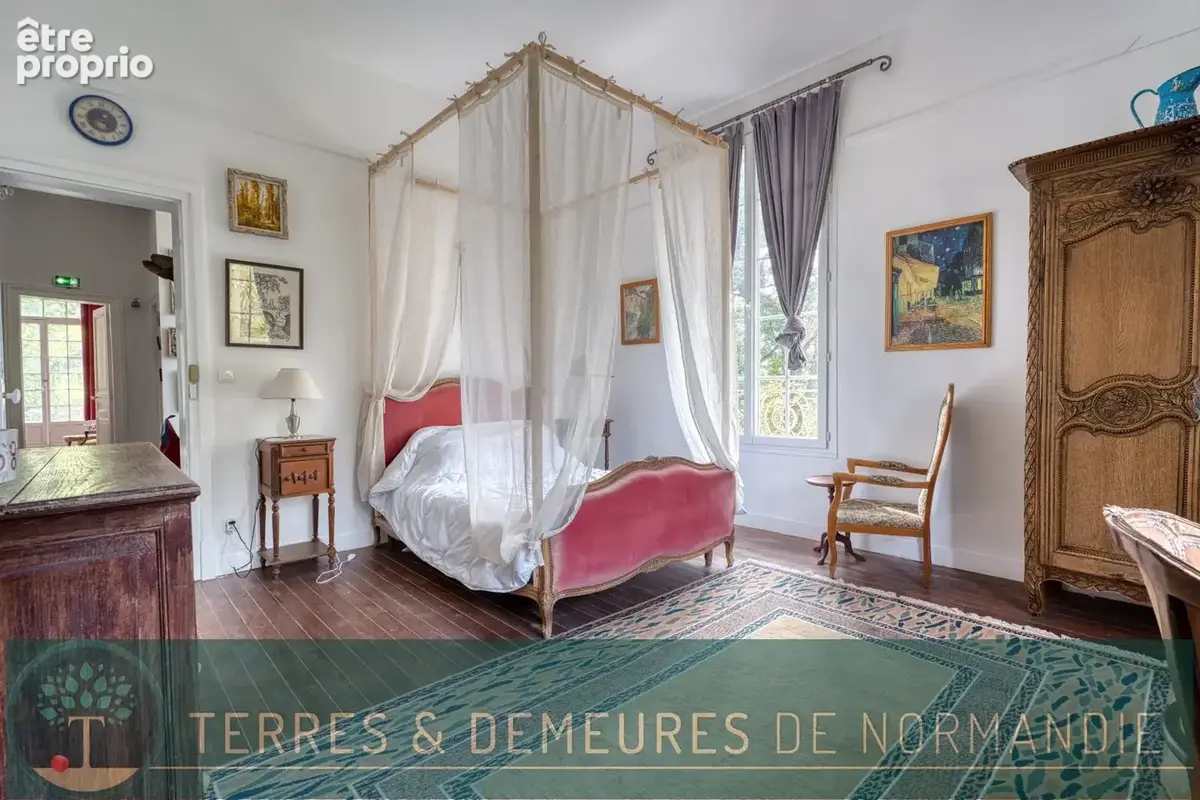 Domaine historique en normandie  château xviie & dépendances  4,5 hectares - photo 17