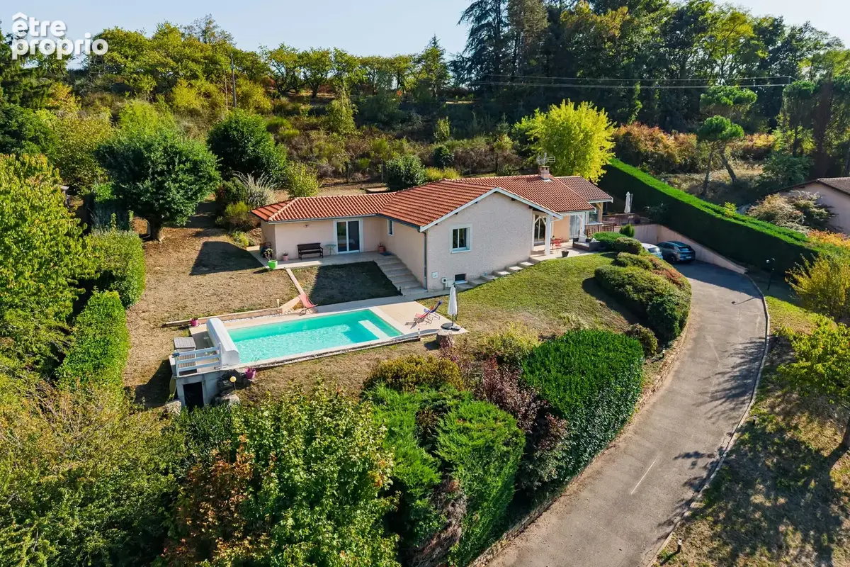 Maison 3 chambres + bureau, piscine et vue panoramique au calme absolu - photo 4