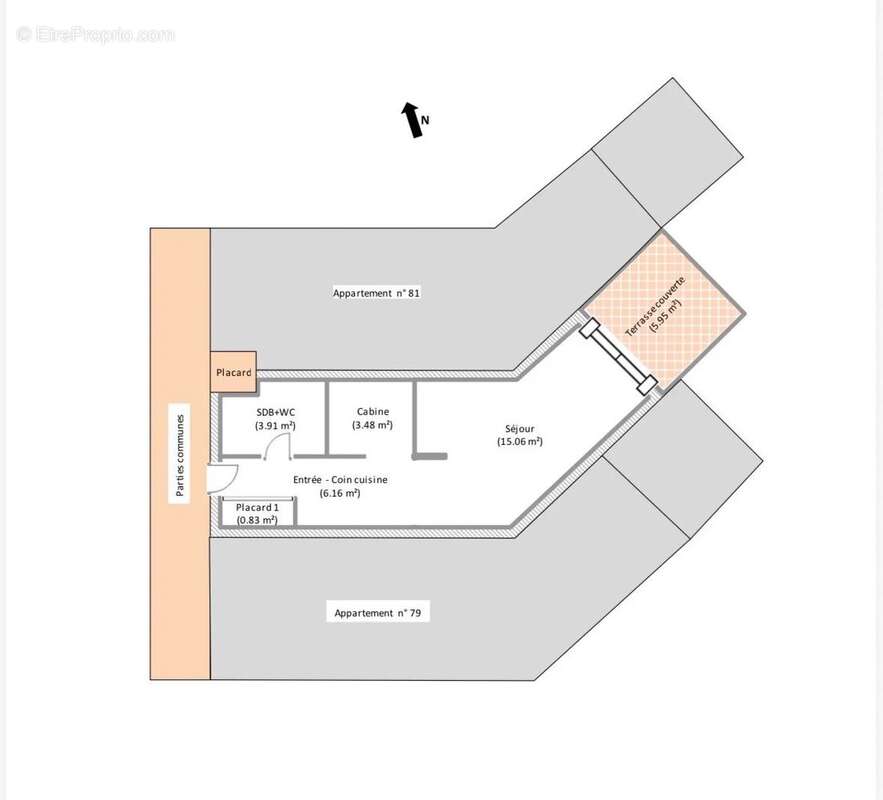 Appartement à SAN-NICOLAO