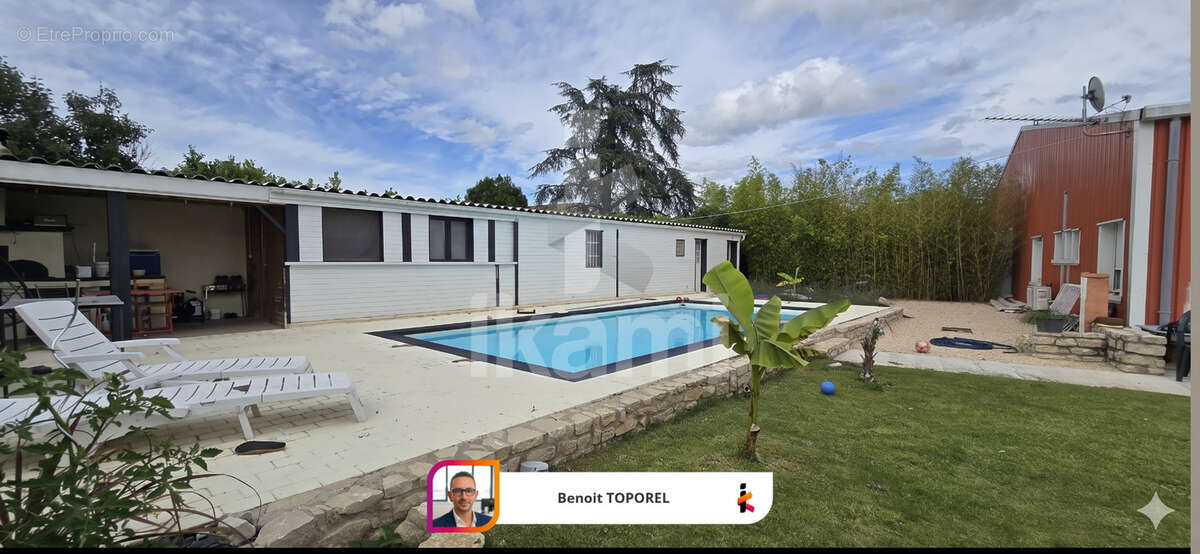 Idéal Artisan : Ensemble Habitation avec piscine & Grand dépôt - photo 11