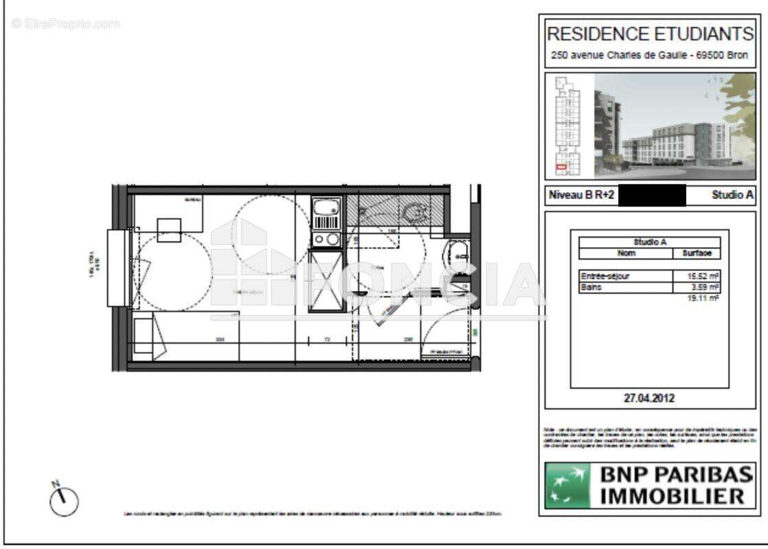 Appartement à BRON