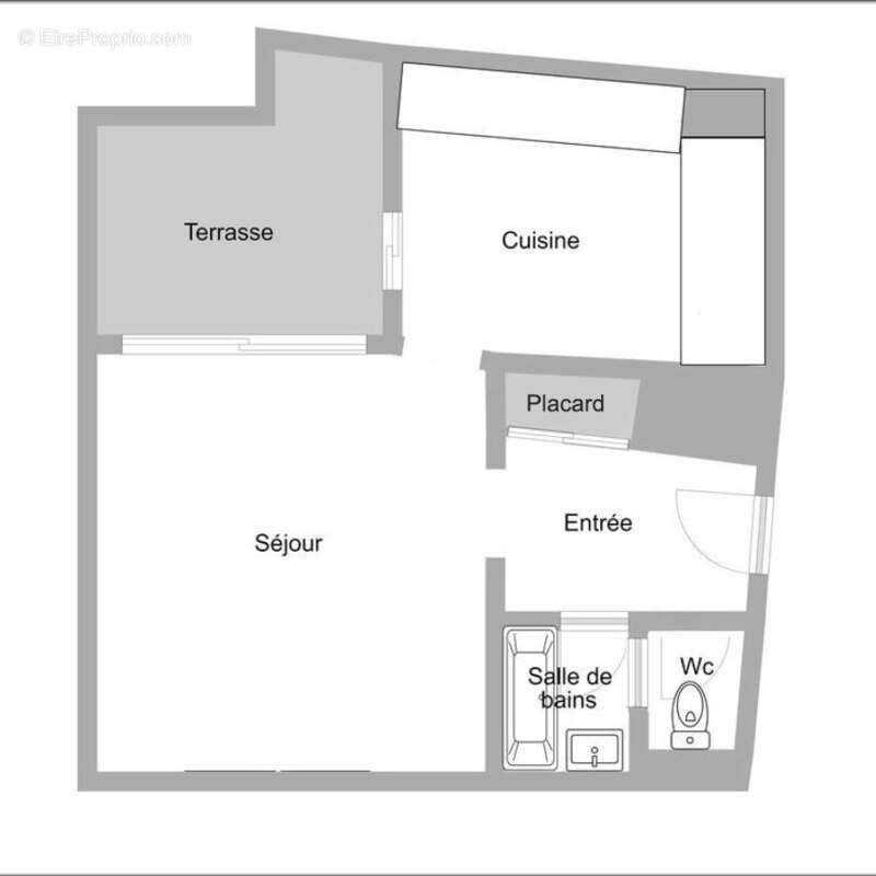 Studio 31m2 avec parking + terrasse + cave • Secteur Bas Petit Juas • Proche Gare de Cannes - photo 4