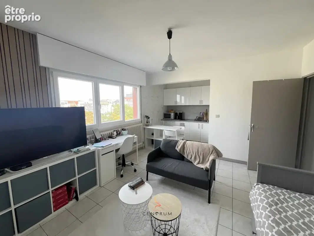 Metz ste therese studio 26,50m2 dernier etage - photo 2