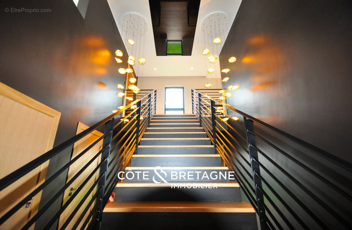 Maison contemporaine a plerin, proche des rosaires avec petite vue mer  réf : 202593 - photo 14