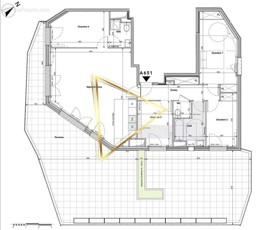 Appartement à RUEIL-MALMAISON