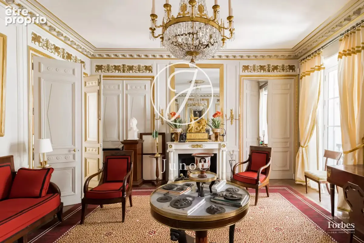 Paris 1er - SAINT-HONORÉ / PLACE VENDÔME - Appartement de prestige - 6 pièces - 173,55m² Carrez - 3/4 chambres - Balcon - photo 8