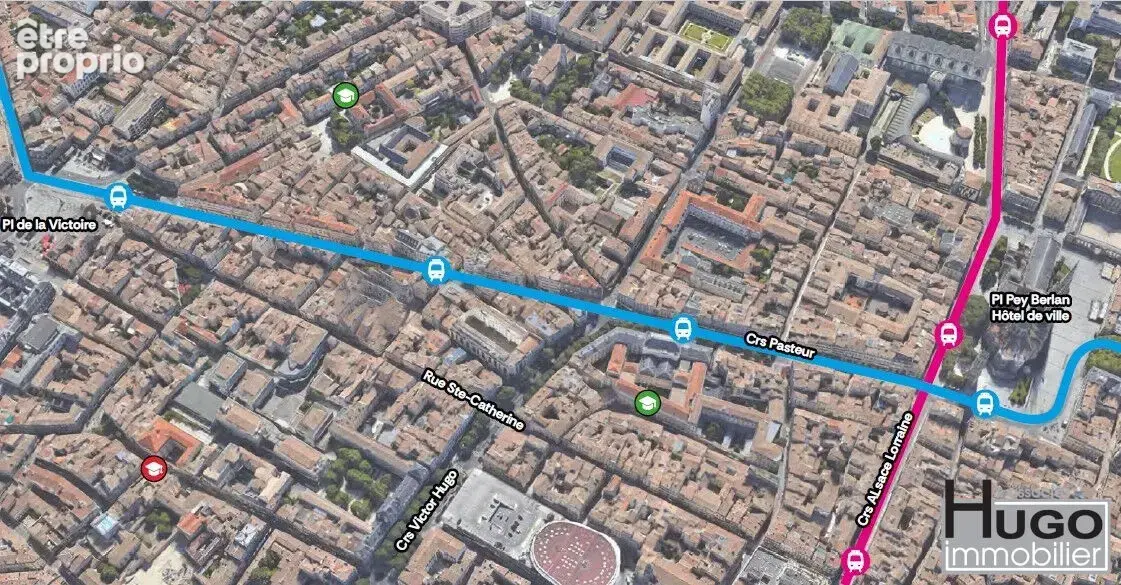 Bordeaux- rue sainte catherine- immeuble mixte 6 lots 480m² libre - a vos projets ! - photo 8