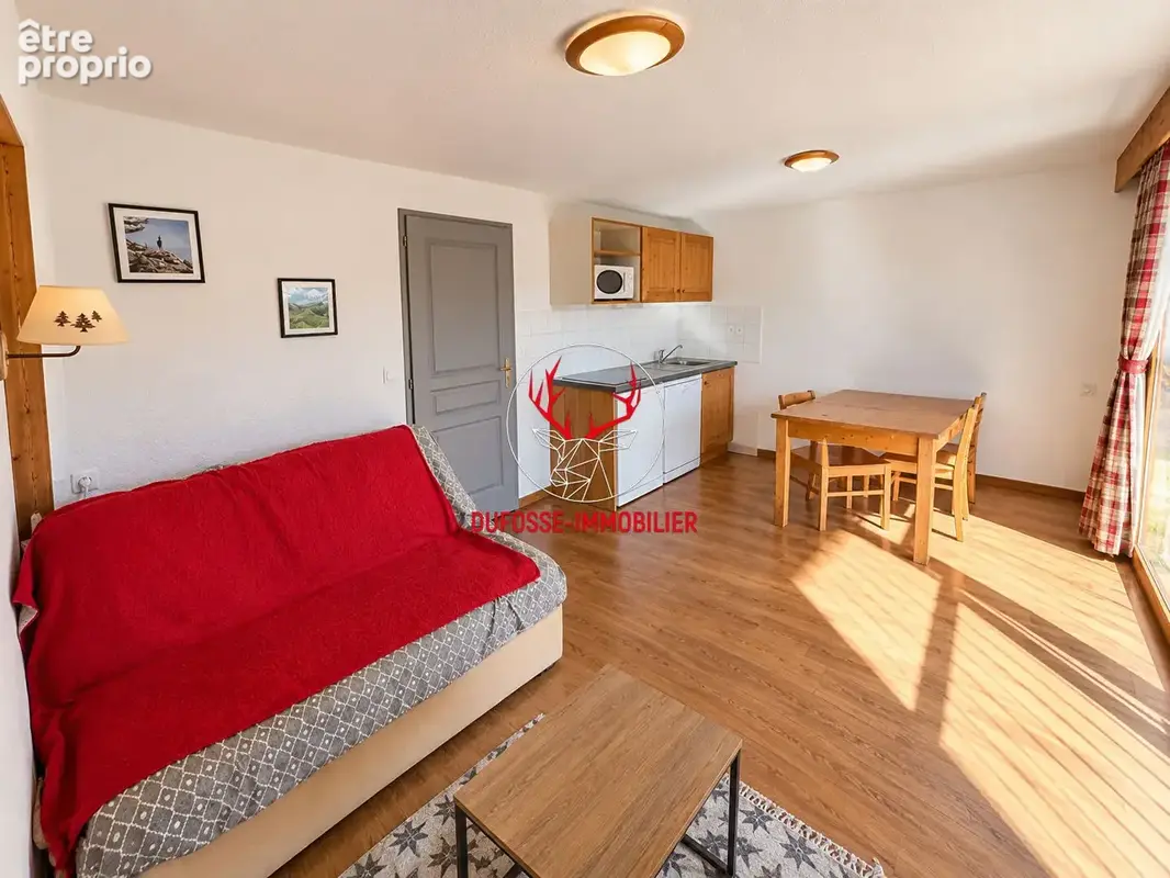 Appartement Devoluy 1 pièce(s) 26 m2 - photo 3