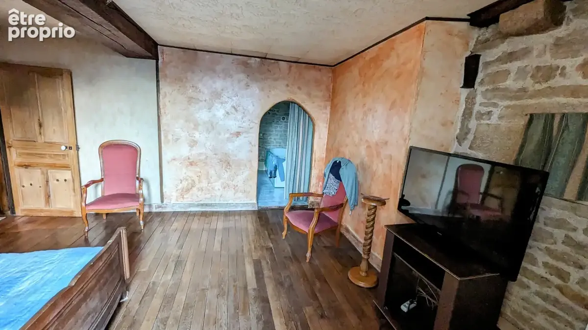 En bourgogne, dans le département de l'yonne, maison ancienne de caractere  avec dependances et terrain - photo 5