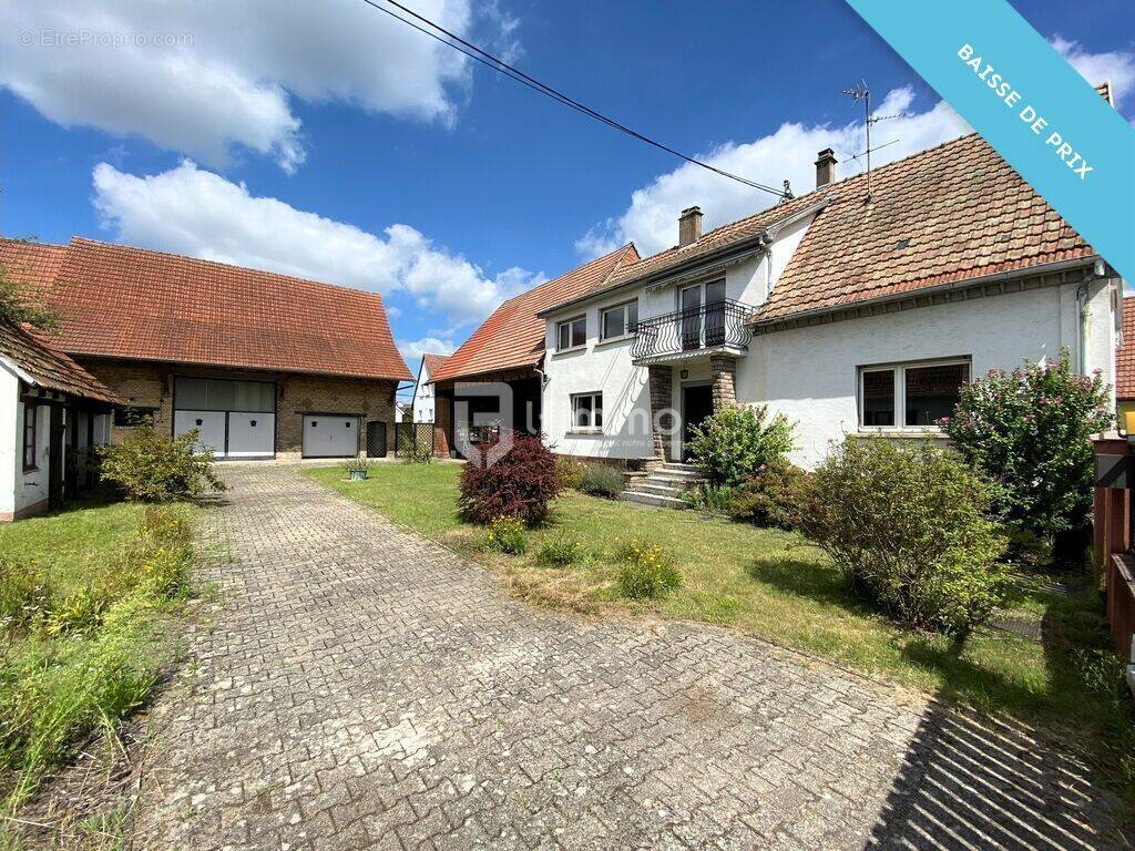 Maison à OBERHOFFEN-SUR-MODER