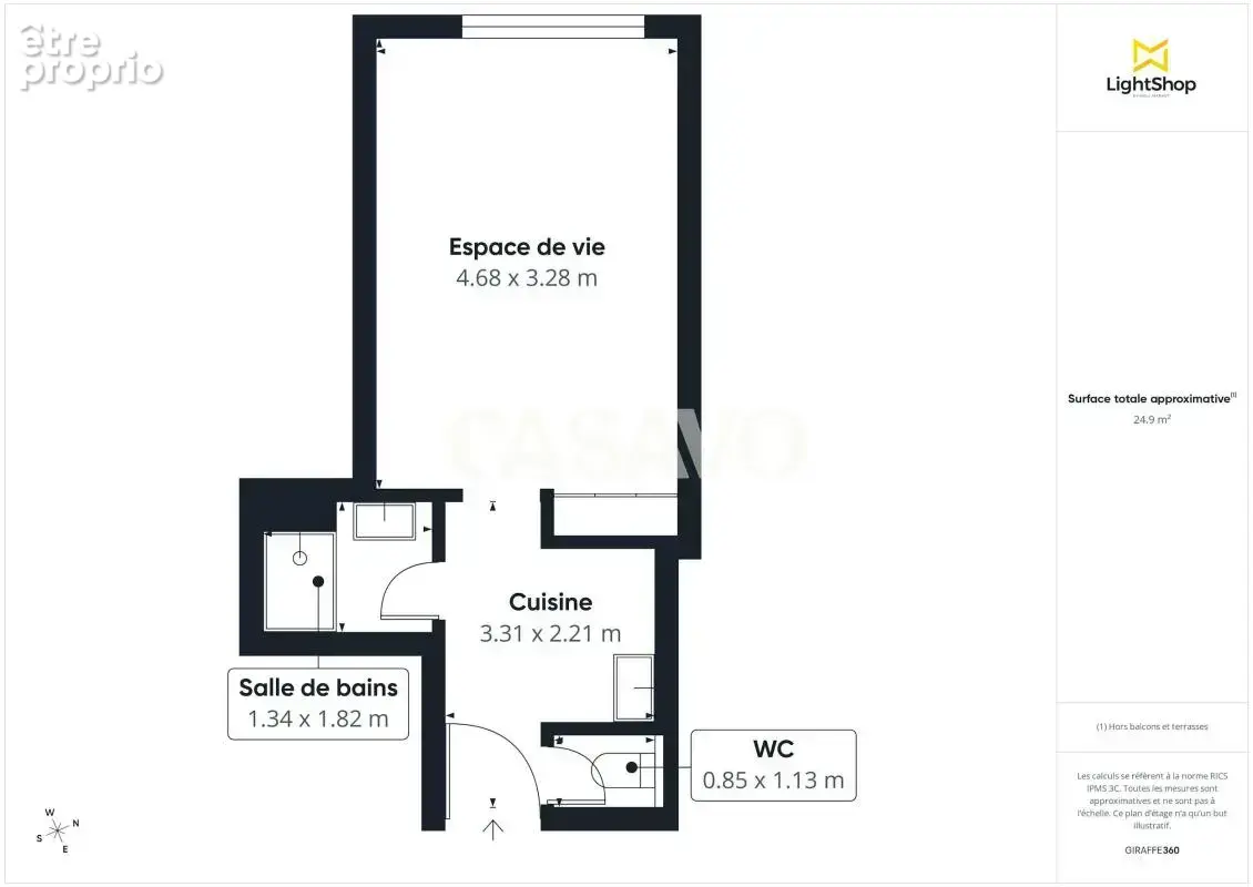 Vente Appartement 1 pièce de 25m² - 75003 Paris - photo 12