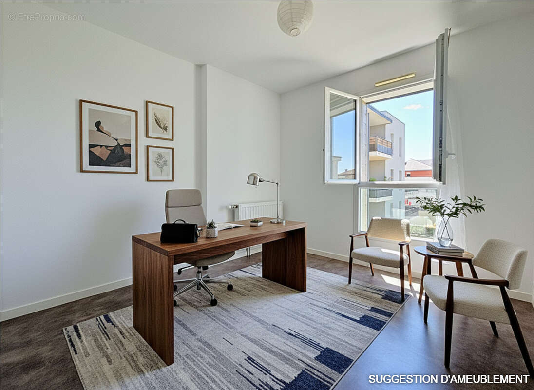 Appartement récent 2 chambres avec balcon et place de stationnement - photo 12