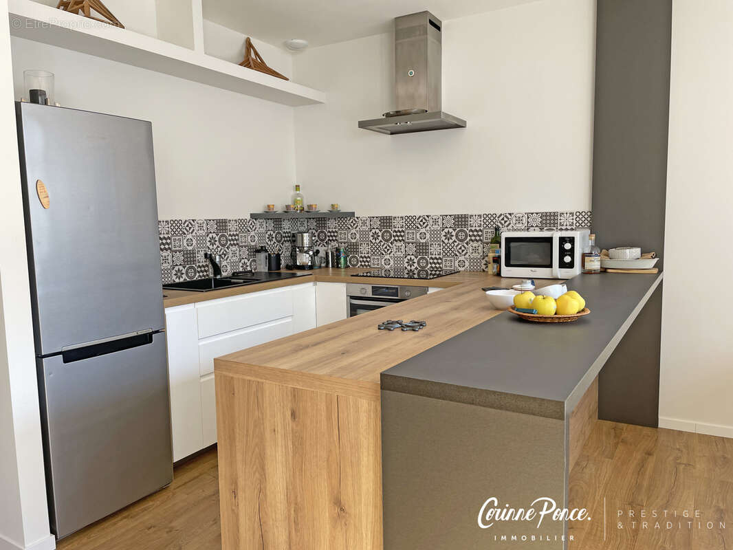 Nimes maison de ville contemporaine neuve corinne ponce immobilier - photo 9