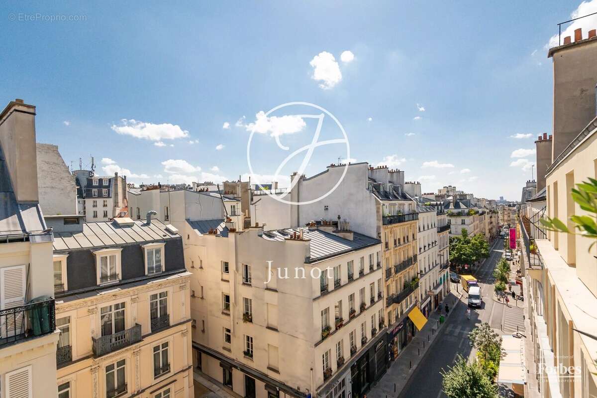 Paris 9e - BLANCHE - Appartement - 3 pièces - 70,06m² Carrez - 69,63m² au sol - 1 chambre - 1 bureau -  Balcon filant - photo 7