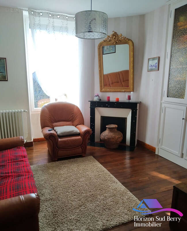 Salon - Maison à MONTGIVRAY