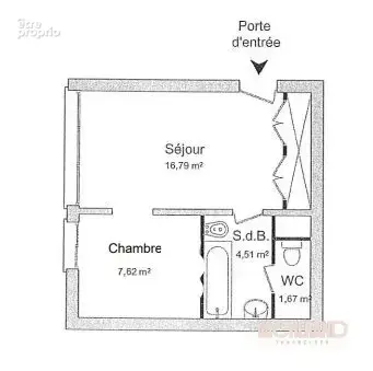 Appartement 2 pièces 30 m² à vendre à Mons-En-Baroeul (59370) - photo 3