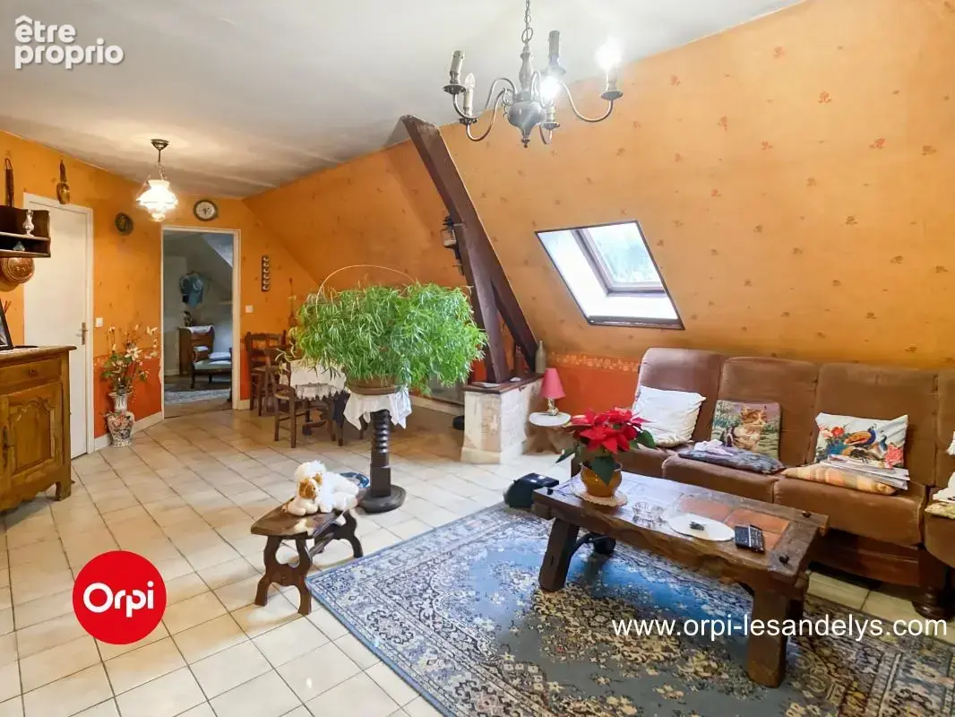 Centre ville les Andelys - Appartement - BEAUX VOLUMES -  87.82m²  - À Vendre - photo 9