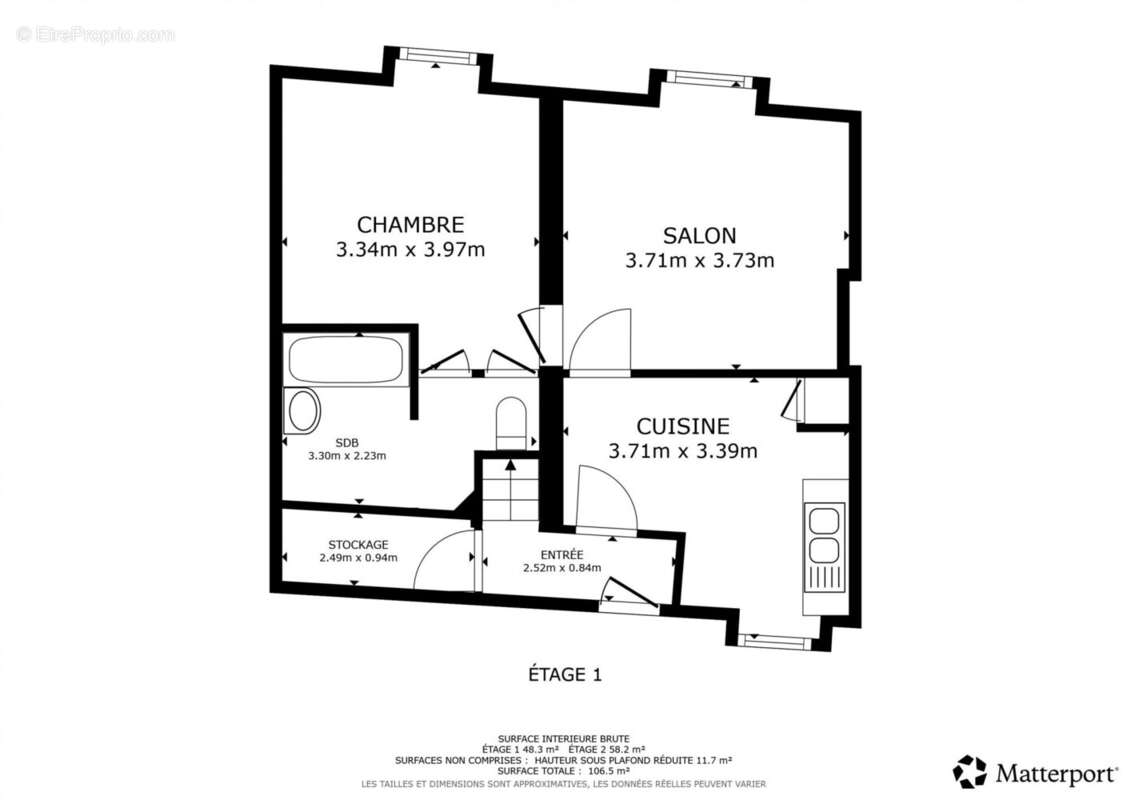 Appartement à PALAISEAU