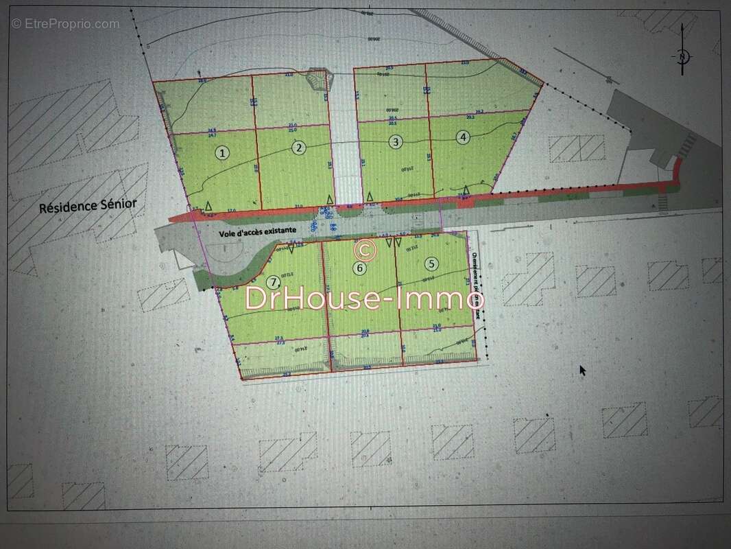 Terrain à CAUMONT-L&#039;EVENTE