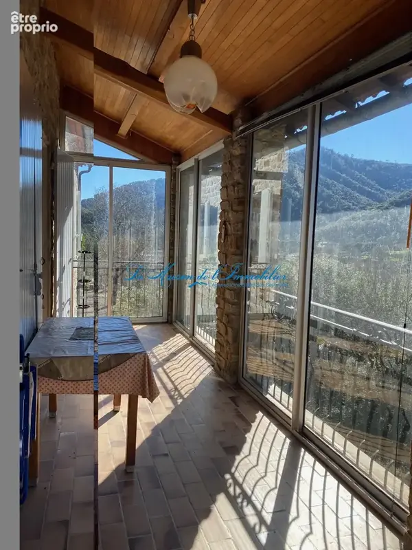 St Jean du Gard, maison cévenole en pierres F6 avec de terrain 6,9 hectares avec sources - photo 8