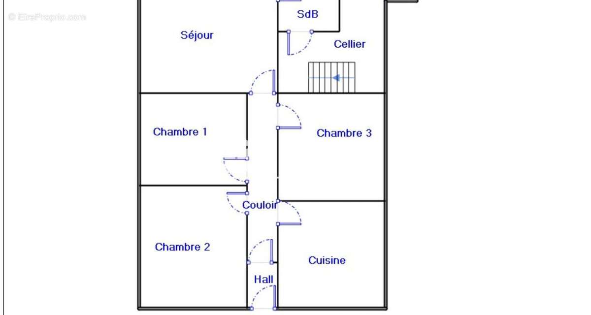 Maison 5 pièces de 85M2 de plein pied, sur une parcelle de terrain de 755M2 constructible - photo 6
