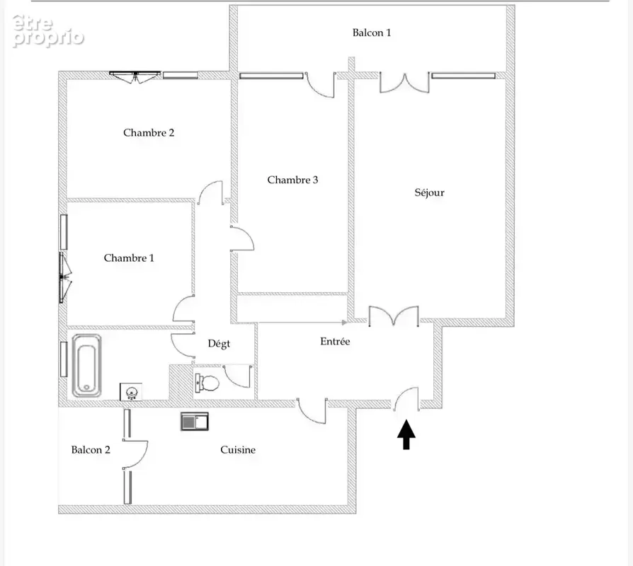 Appartement T4 de 89m2 avec vue Panoramique - photo 11