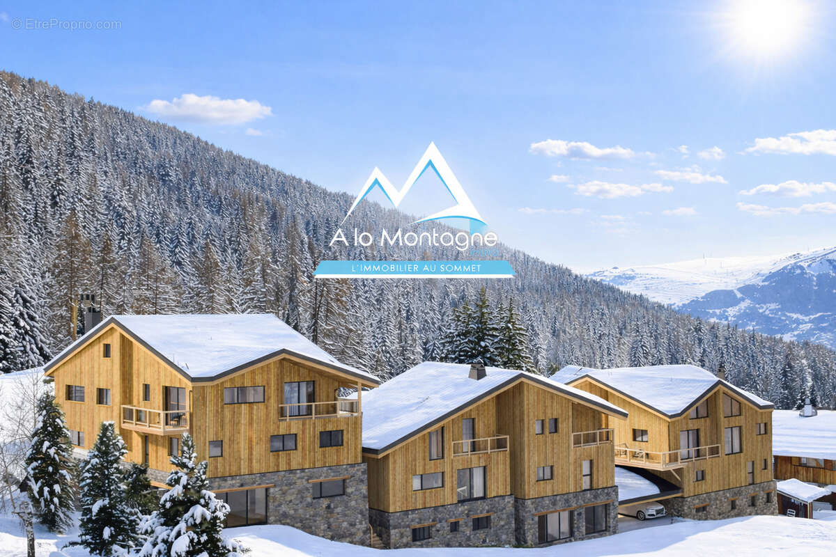La plagne chalet individuel -193m2- 6 chambres - skis aux pieds- - photo 8