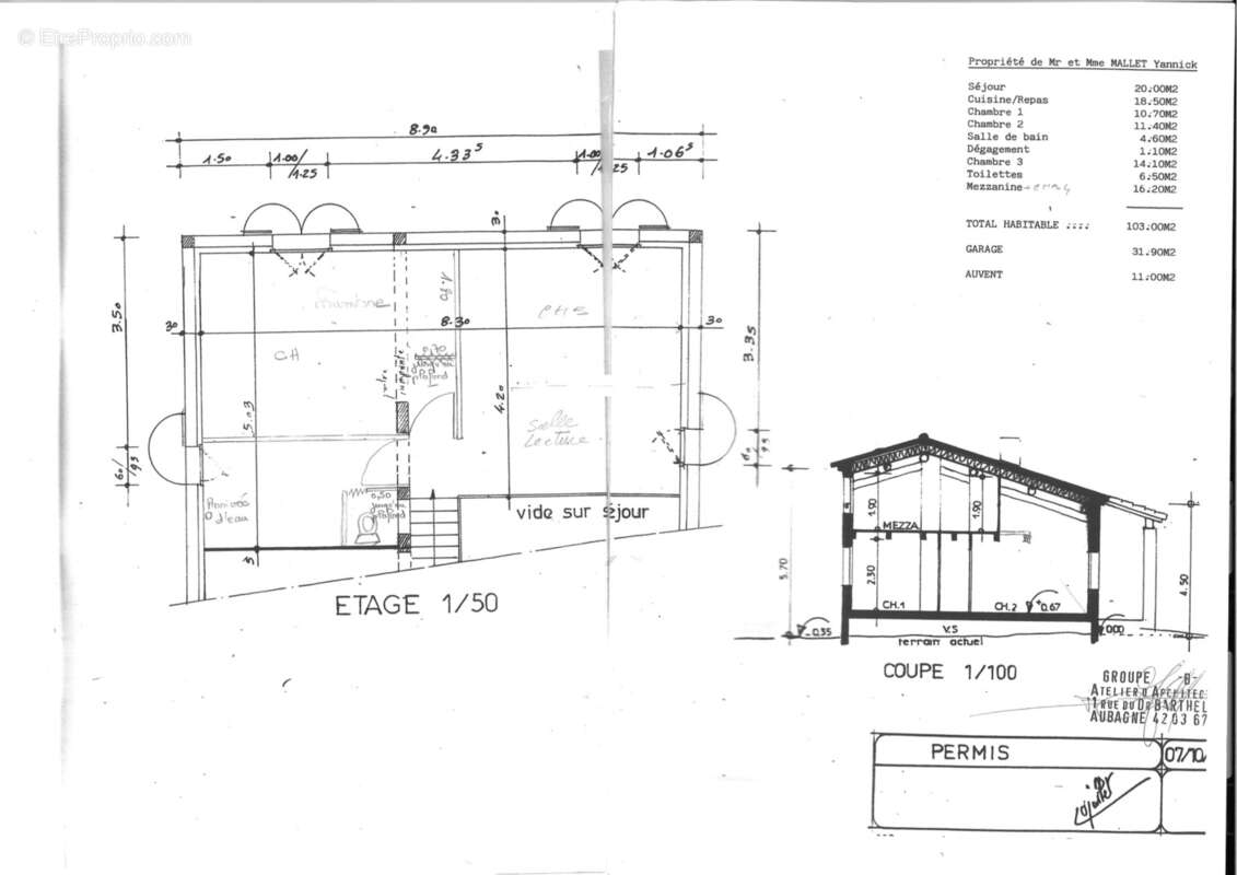 Maison à SAINT-CANNAT