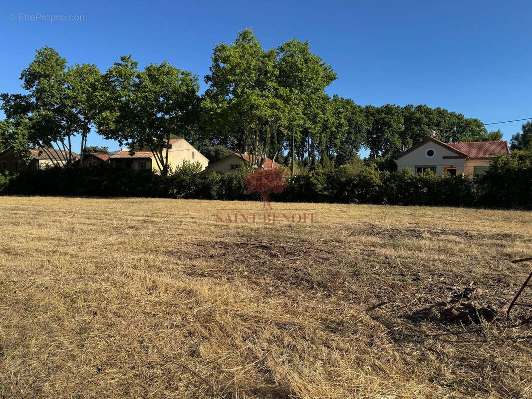 Vente terrain centre village aniane - photo 7