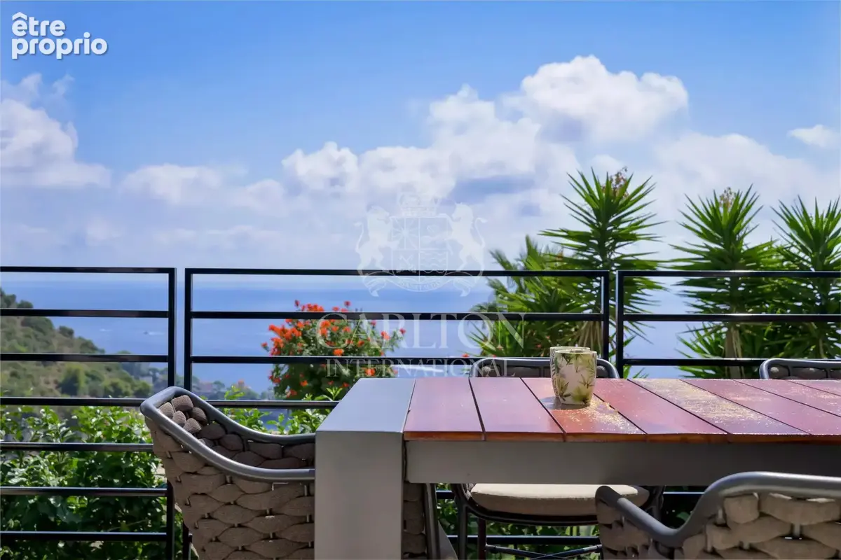 Èze – Villa contemporaine avec vue mer panoramique et terrain plat - photo 8