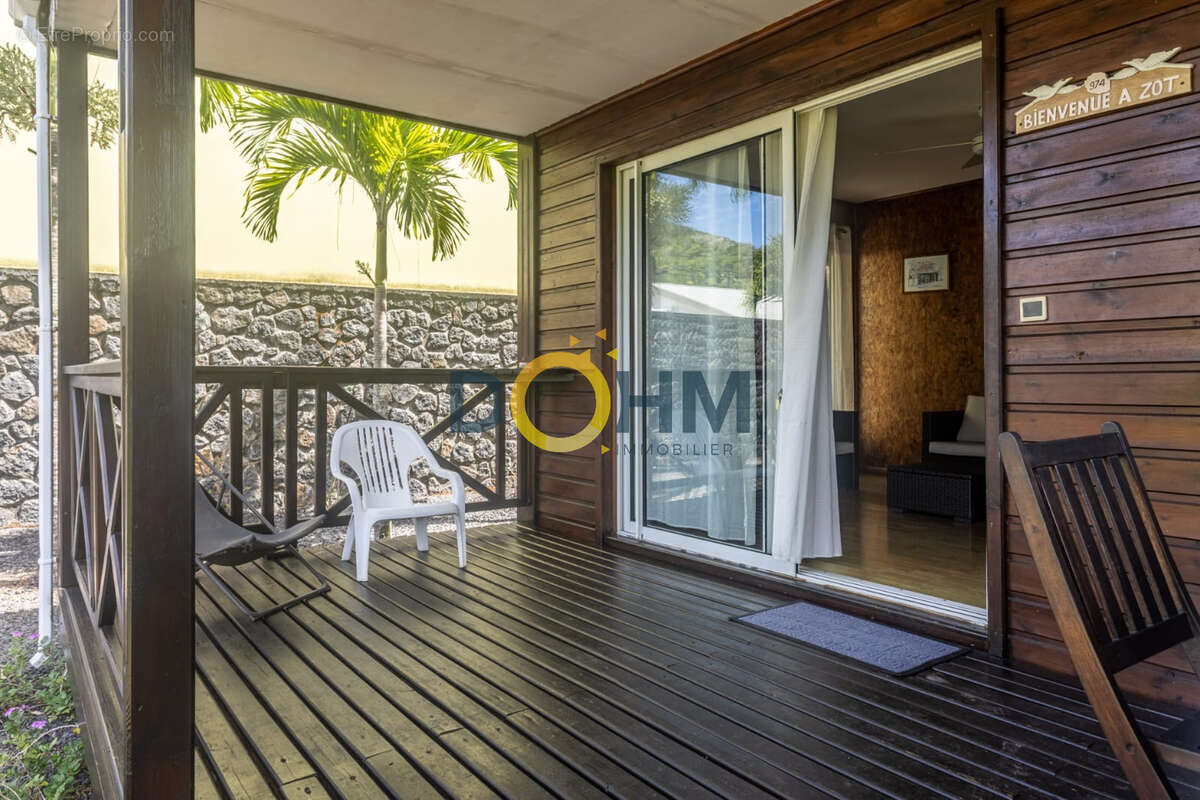 ENSEMBLE IMMOBILIER 2 chalets F3 et 2 studios sur 1850m2 de terrain avec piscine - photo 5
