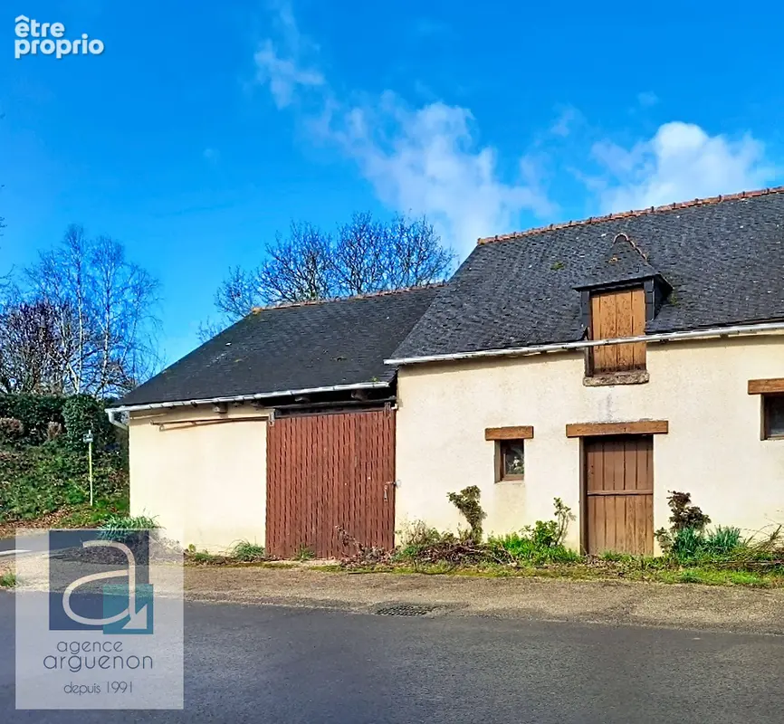Maison à rénover dans un Bourg 7mns de Broons - 2ch - Dépendances et Garage - Idéal investissement  locatif - photo 2
