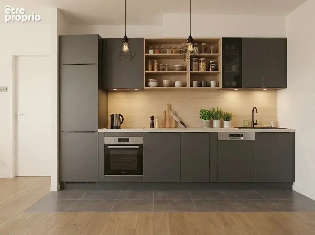 République : Superbe T3 de 65.75 m2 en étage avec un balcon de 8.82m2   Expo Sud-Ouest - photo 2