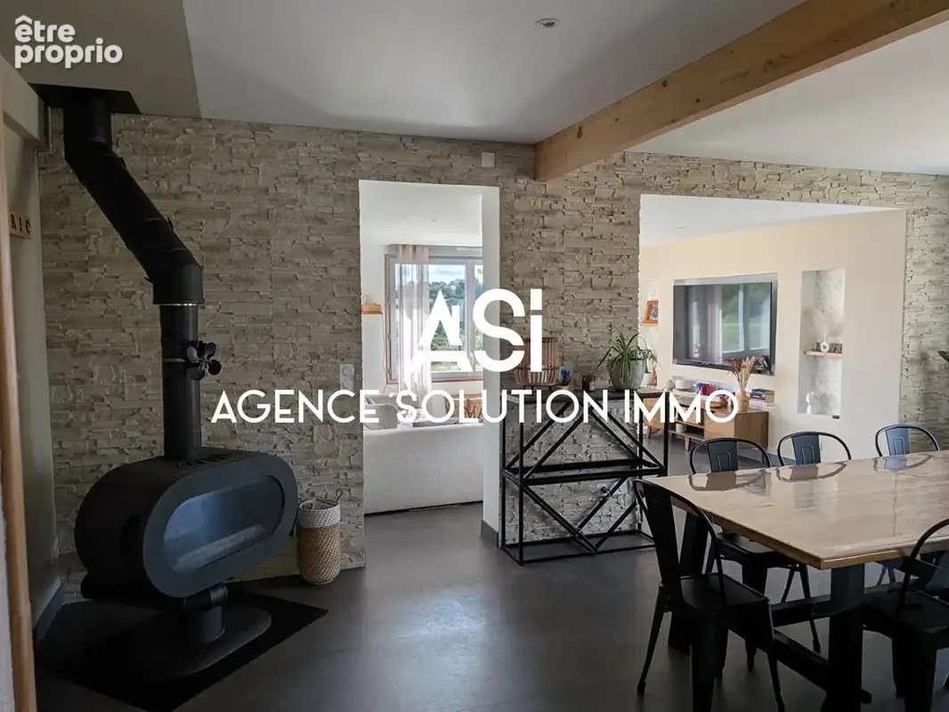 Maison ossature bois plain-pied - 6P 3 ch -  terrain 4600 m2 - dépendances - calme et tranquilité - photo 5
