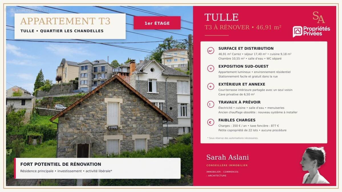 Appartement à TULLE