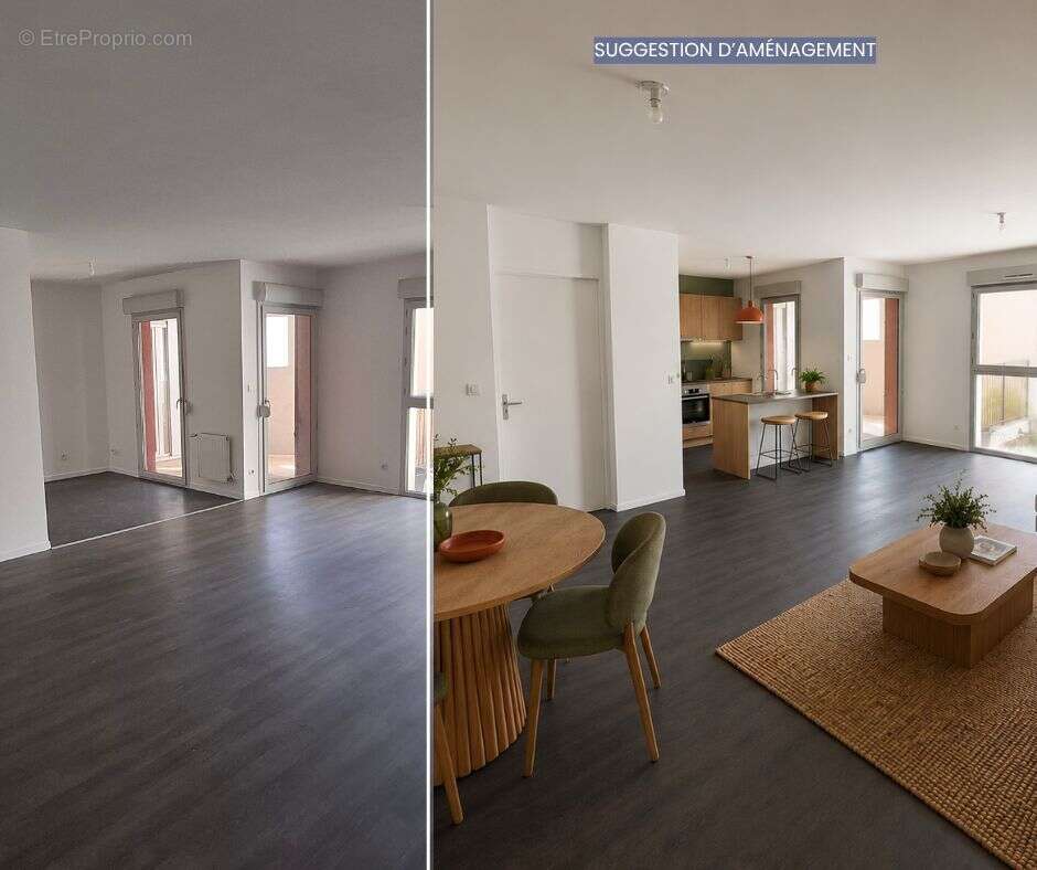 T3 de 70,8 m² à Lyon 8 à partir de 169 400 € - photo 3