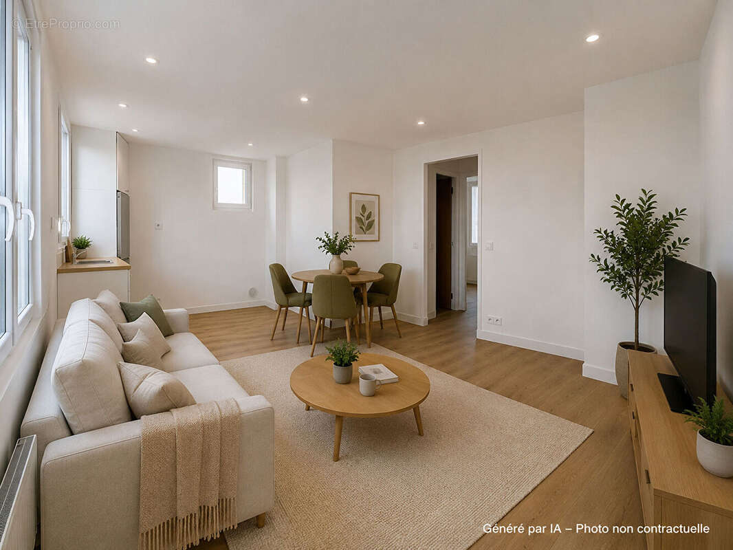 Charmant 2 pièces rénové avec vue exceptionnelle sur Paris - photo 6
