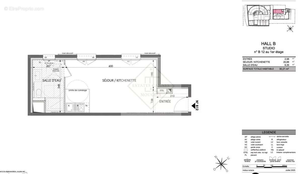 Appartement à BEAUSOLEIL