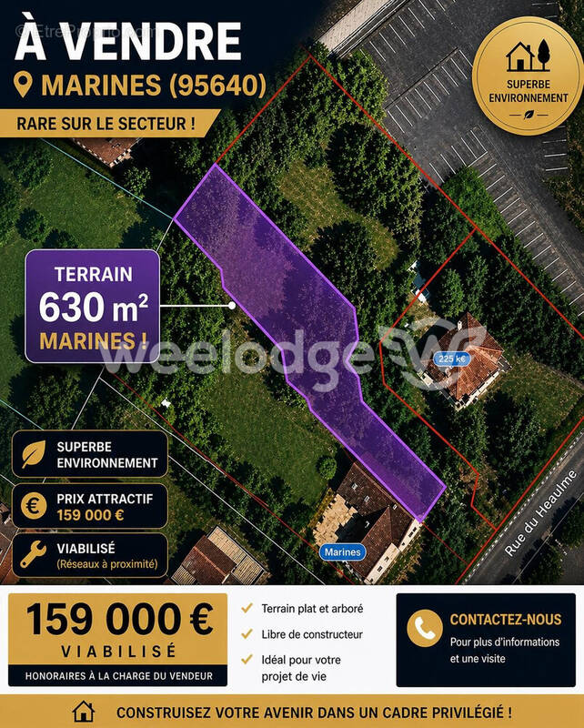 Terrain à MARINES