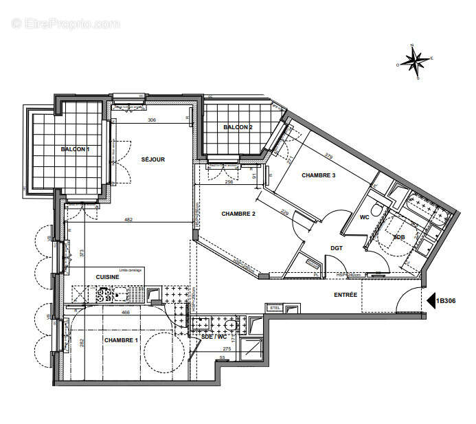 Appartement à LE PLESSIS-ROBINSON