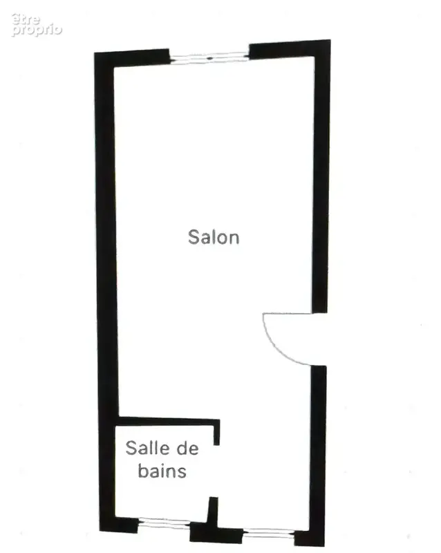 Rue Dauphine, T1 22.80 m2 traversant - photo 2
