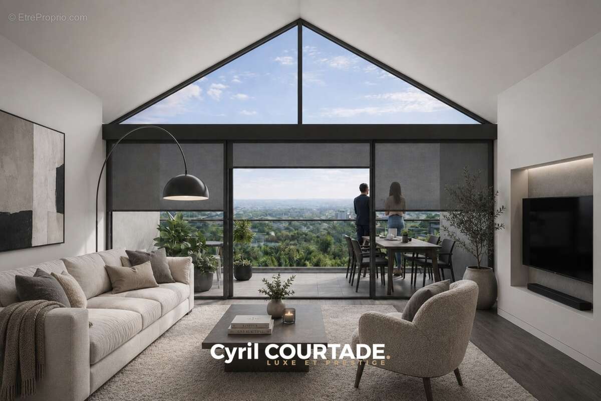 Lattes, Dpt Hérault (34), Appartement 4 pièces de 136,29 m² - Terrasse cabane de 47,33 m² - photo 2