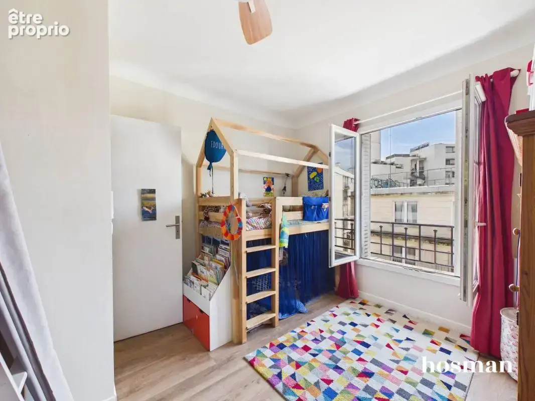 Coup de coeur - Duplex en dernier étage- 4 pièces de 75m² - charme de l'ancien - Rue 8 Rue Riquet, Paris - photo 9