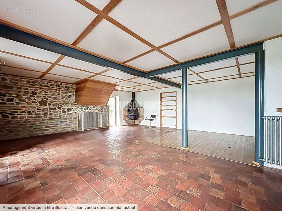 Maison atypique - Vie de plain-pied avec vue dégagée - Maison avec atelier  habitable - Langueux - photo 3