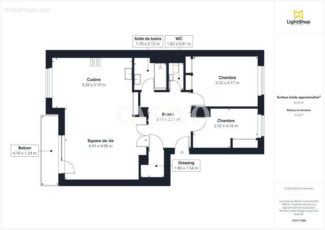 Appartement à LYON-3E