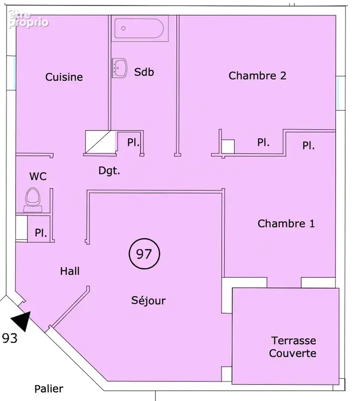 Appartement t3 istres - photo 2