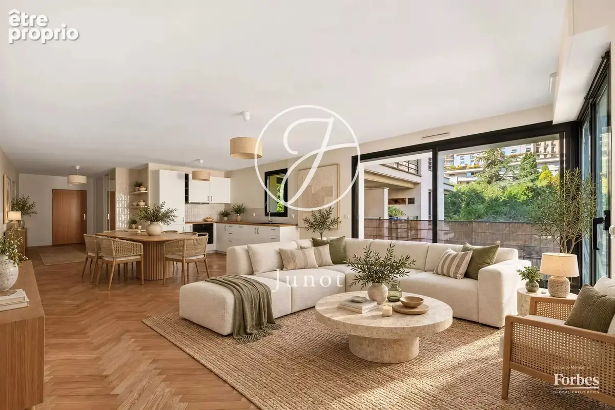 Paris 16e - PARC DE PASSY - Appartement - 3/4 pièces - 93,24m² Carrez - 2 chambres - Balcon - photo 4