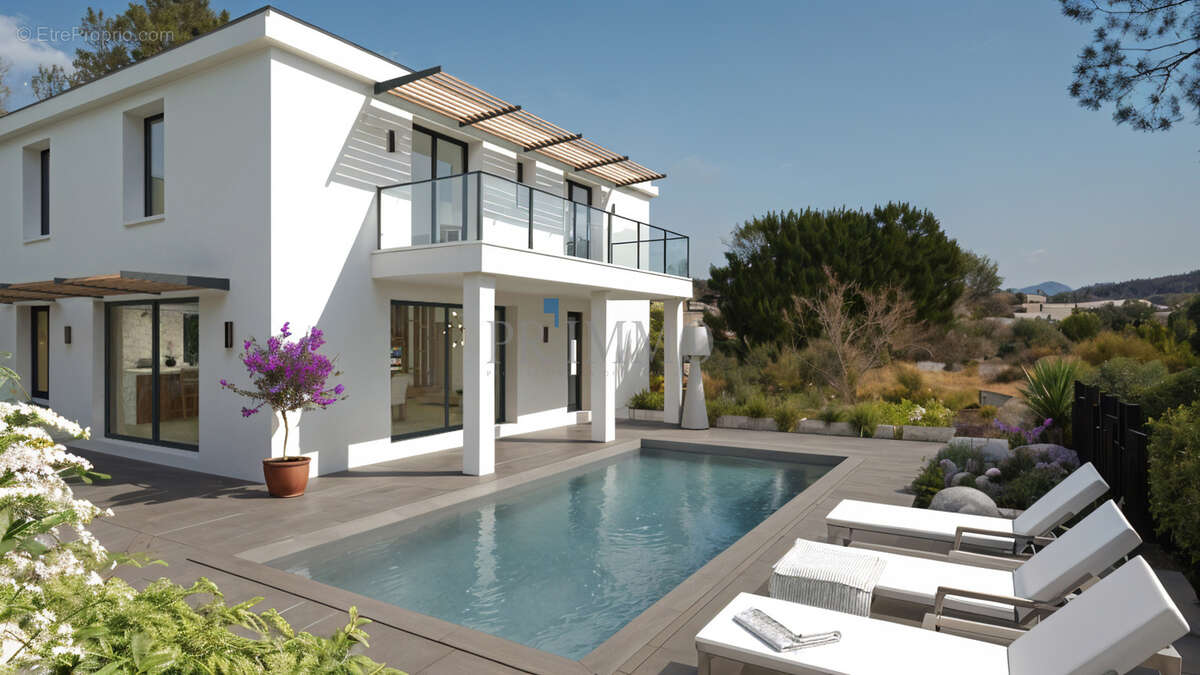 St raphael terrain 805m2 pour un projet villa 216m2 sp - photo 3