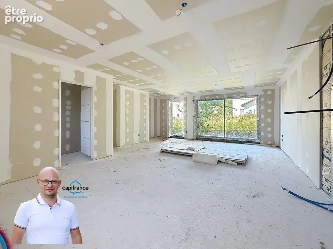 Dpt Isère (38), à vendre LES ABRETS maison P5 de 105,7 m²  - Plain pied A TERMINER - photo 2