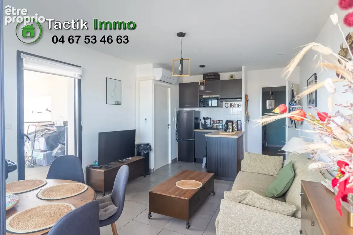 Sète, appartement, 2 pièces, terrasse, vue mer. - photo 7